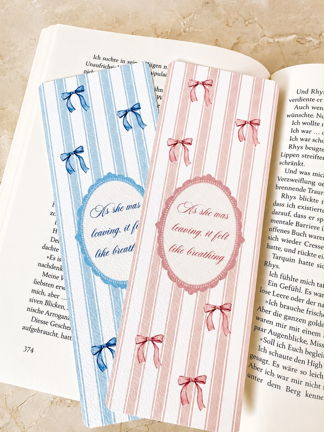 As she was leaving, it felt like breathing - Bookmark