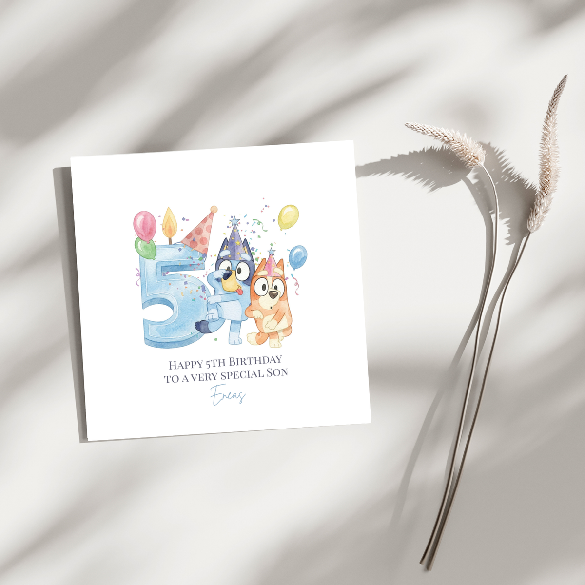 High Five Birthday - 5. Geburtstagskarte