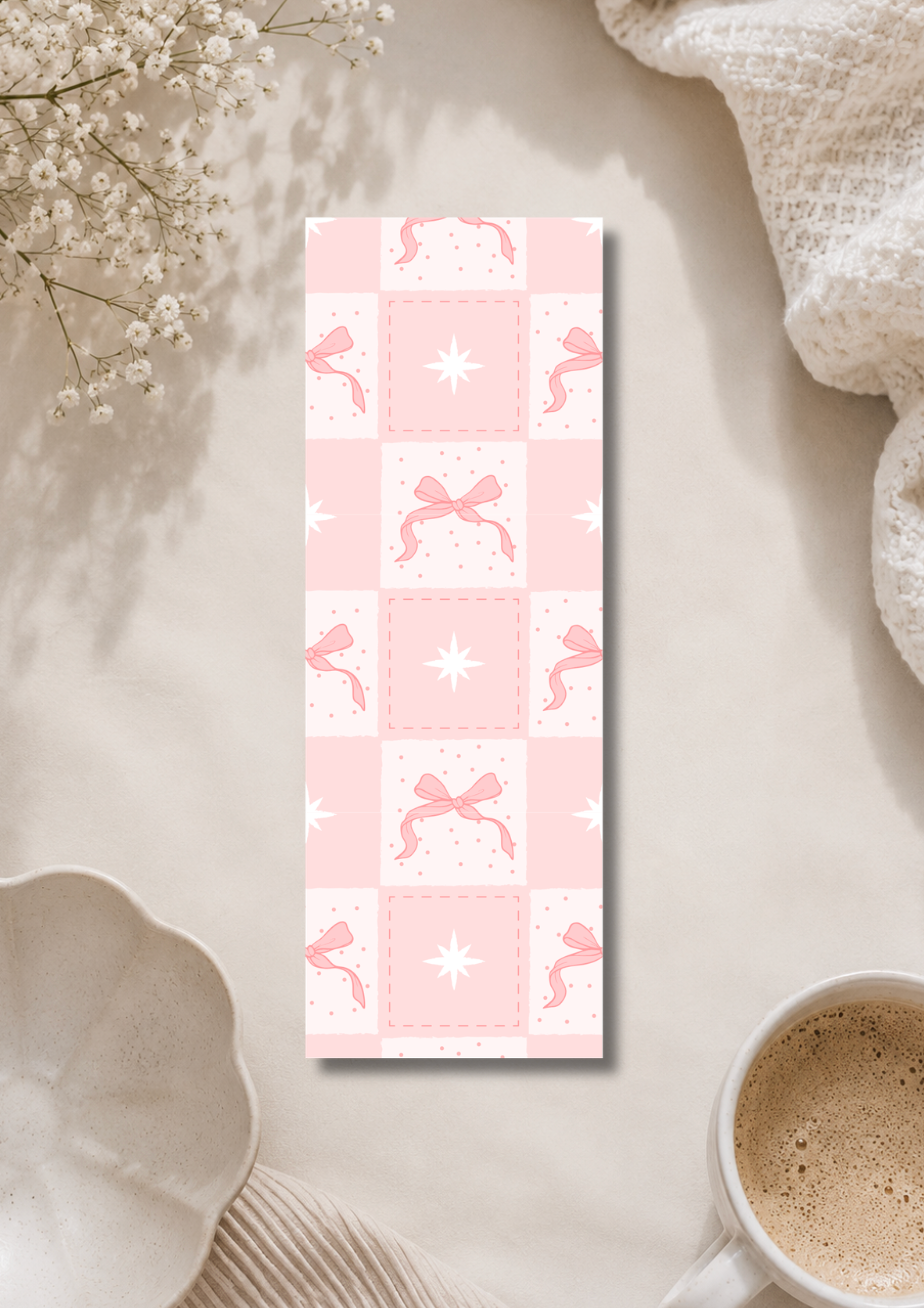 Rose Ribbon - Bookmark