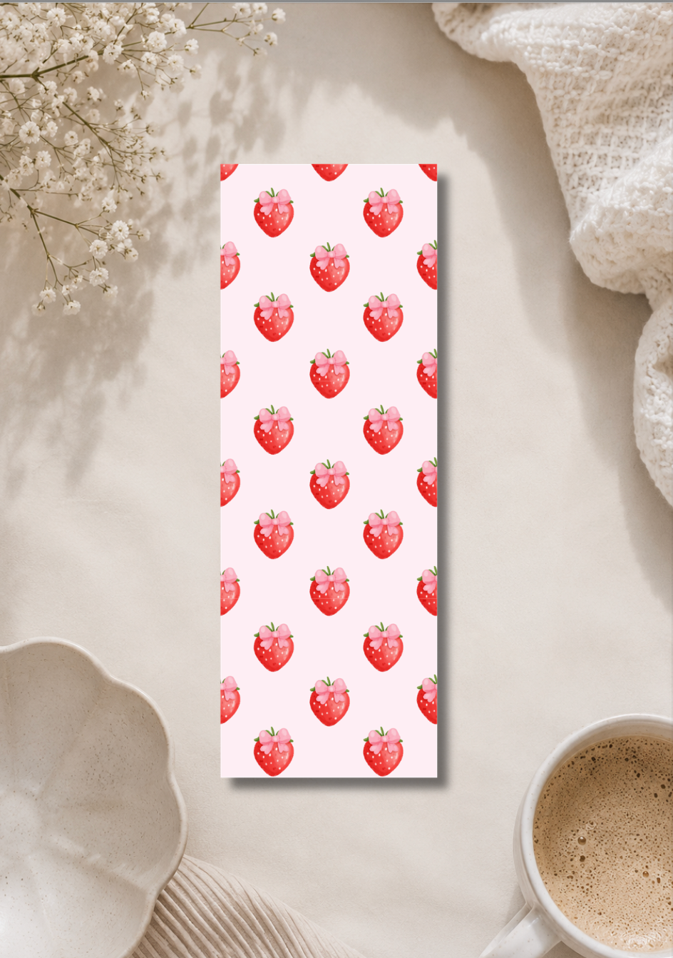 Strawberry - Bookmark