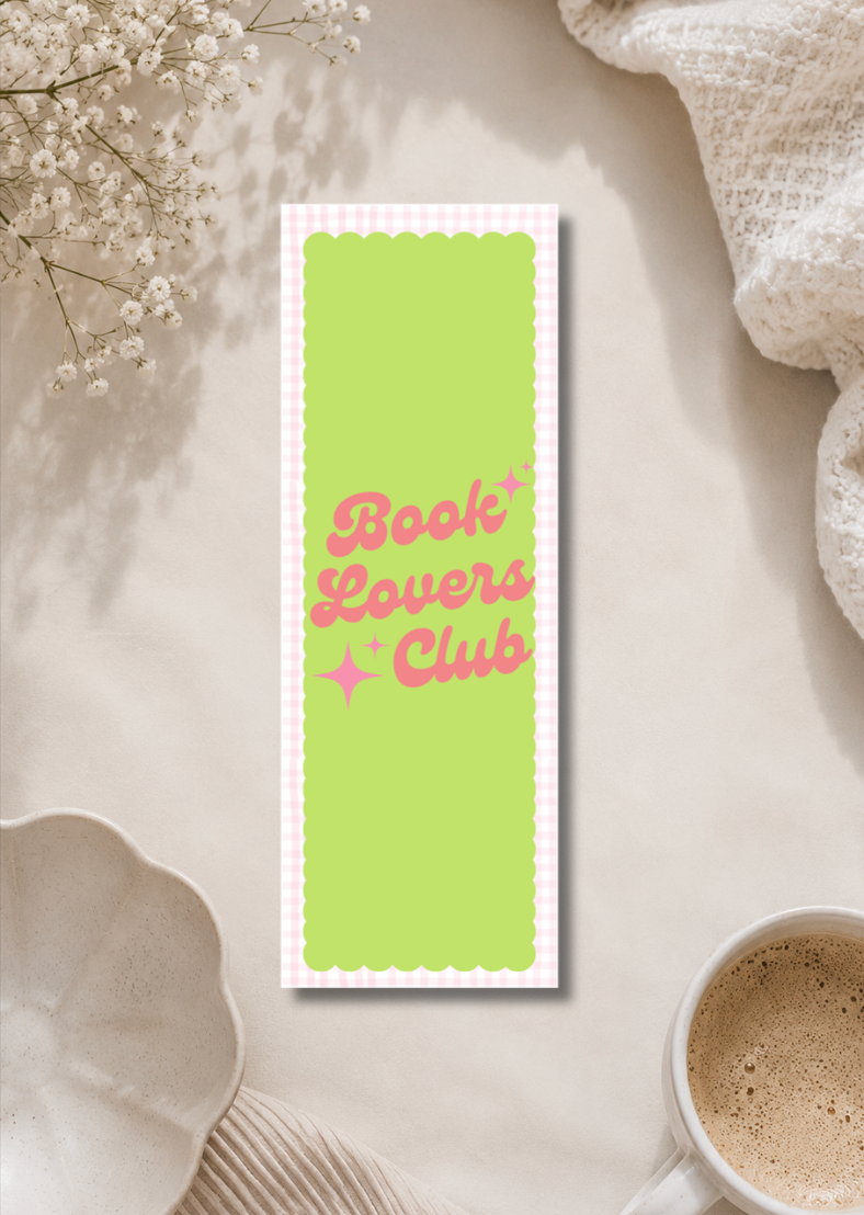 Book Lover Club - Bookmark