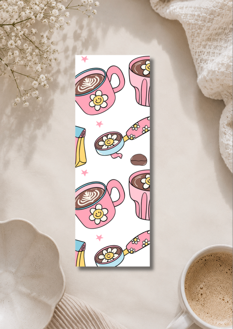 Coffee Cutie - Bookmark