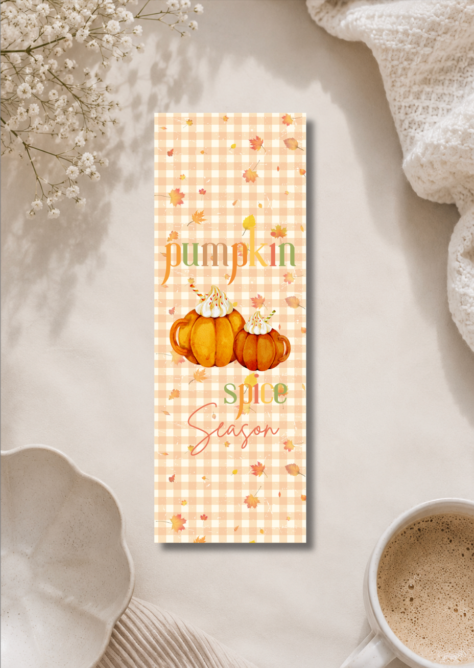 Pumpkin Season - Bookmark