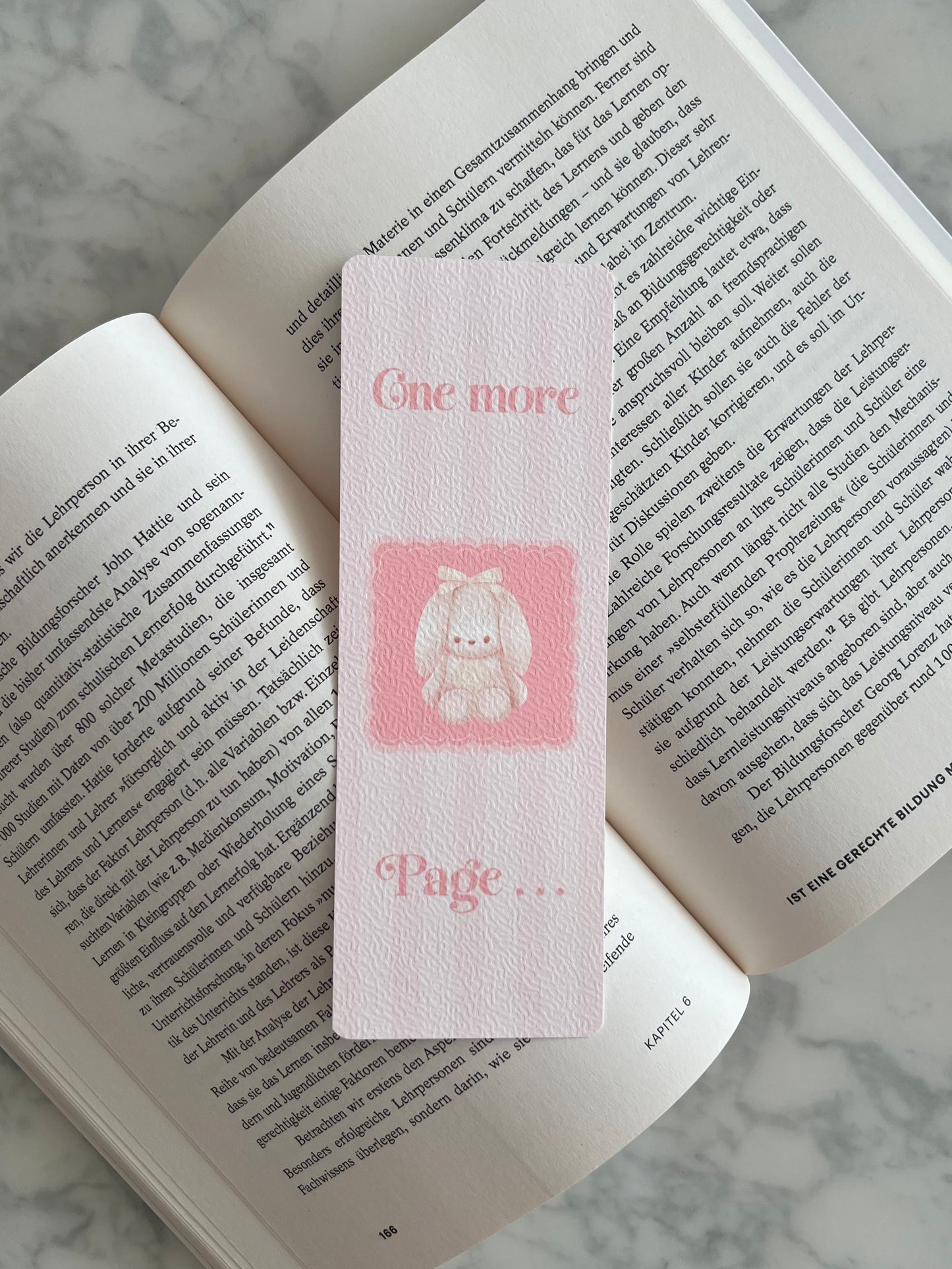 One more Page - Bookmark