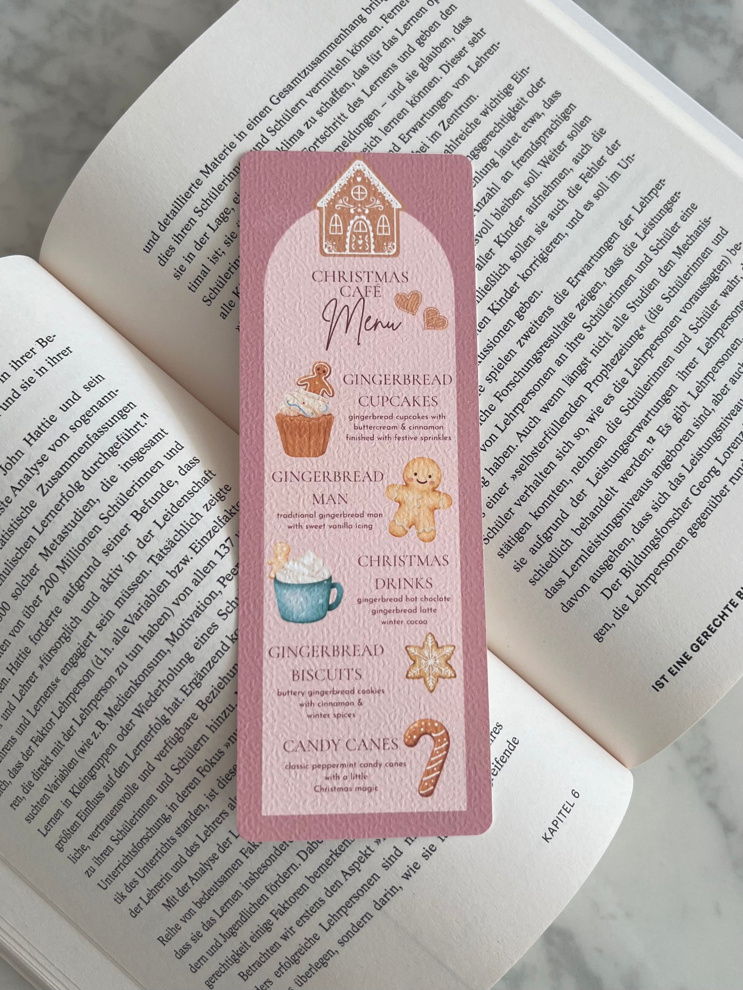 Christmas Cafe - Bookmark