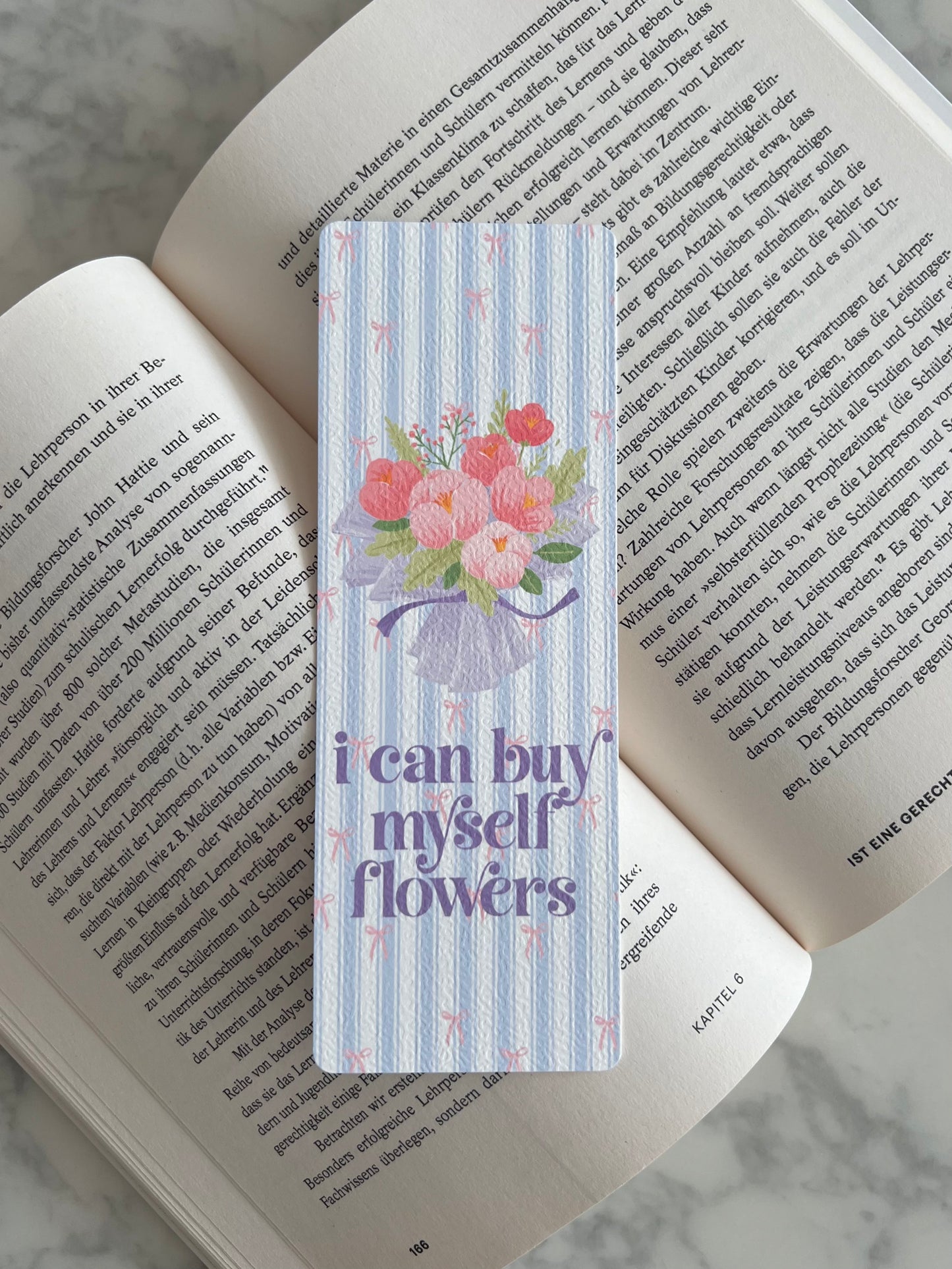 i can buy myself Flowers - Bookmark