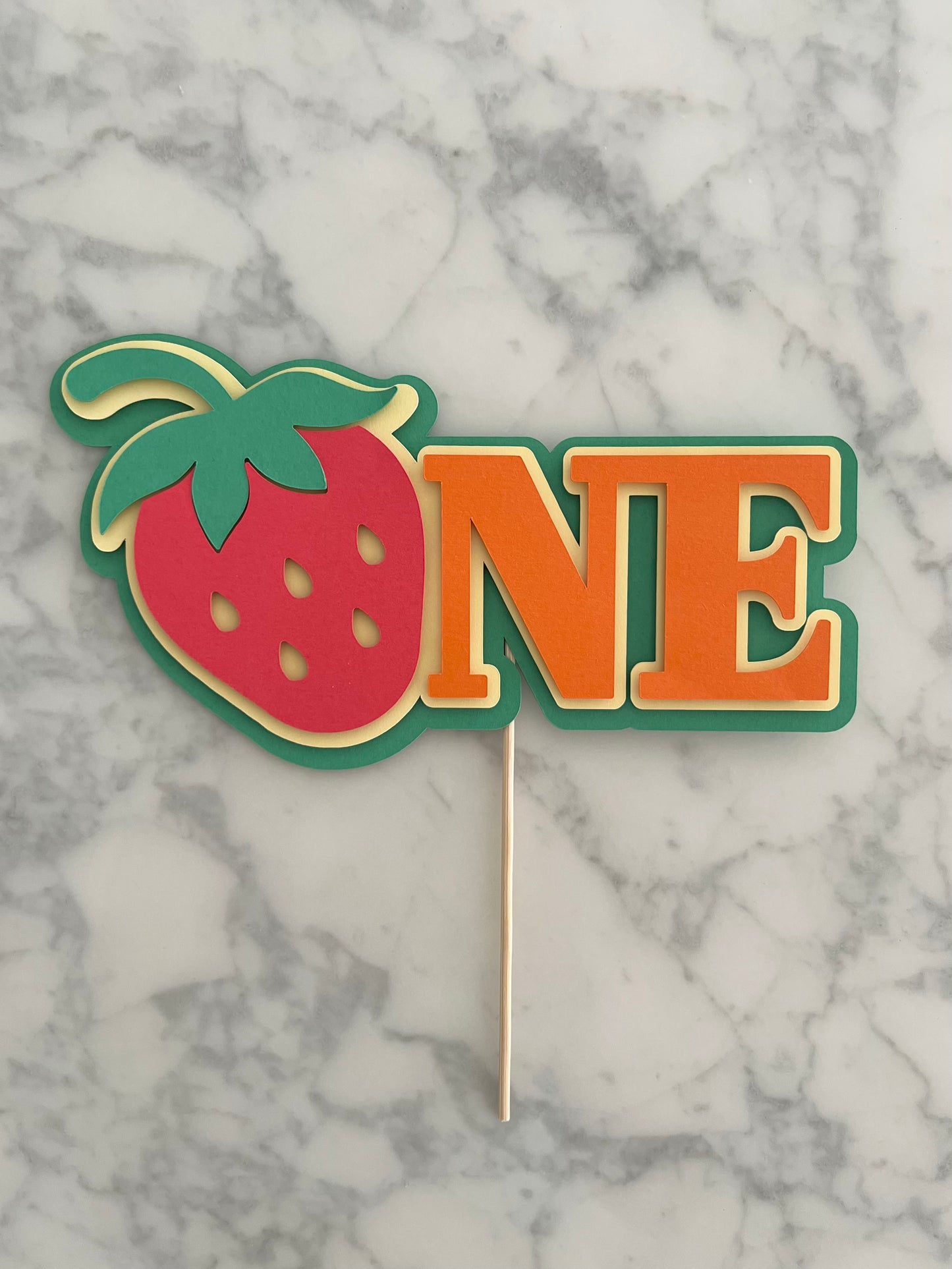 One - Caketopper