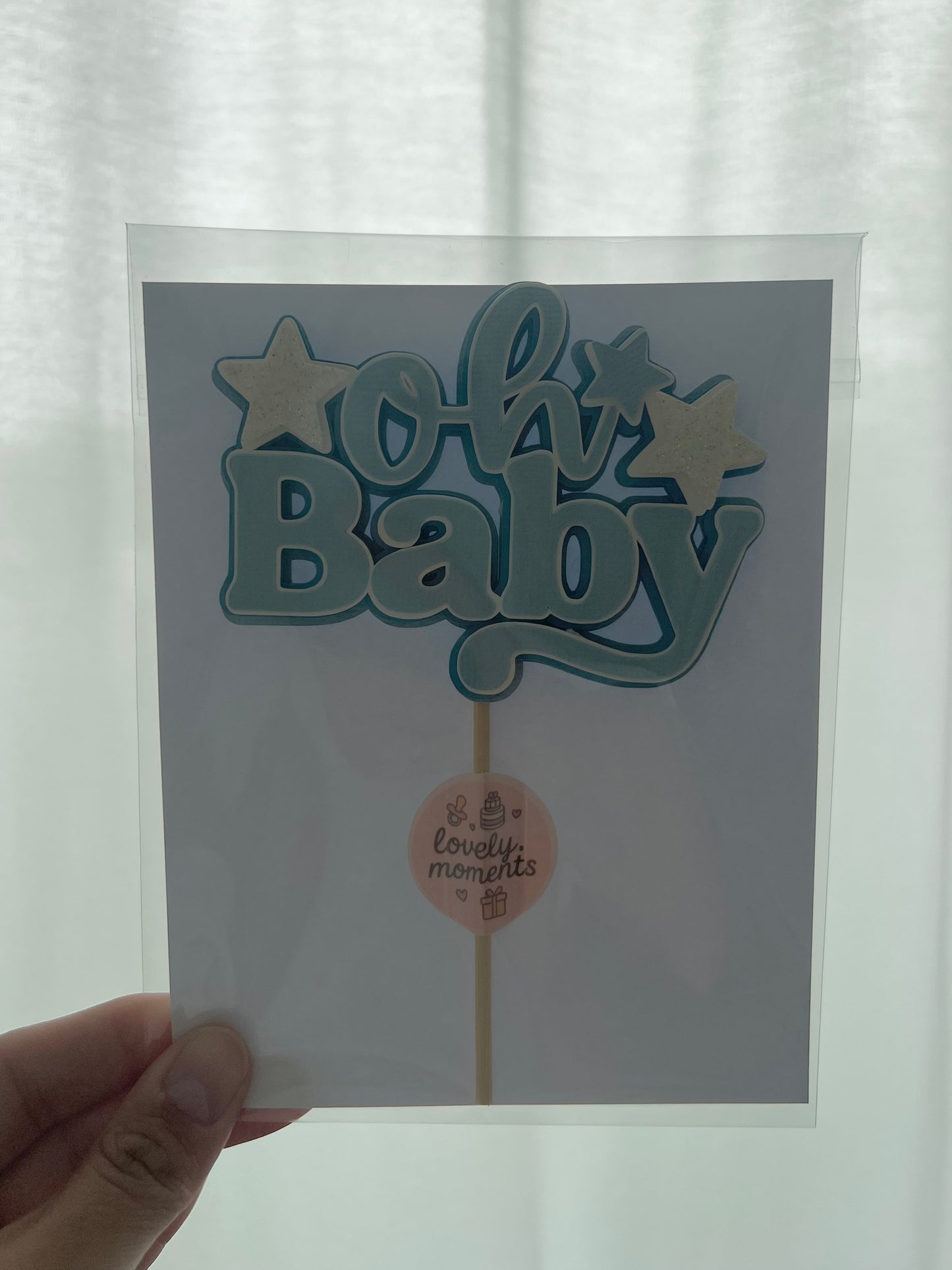 Oh Baby - Caketopper
