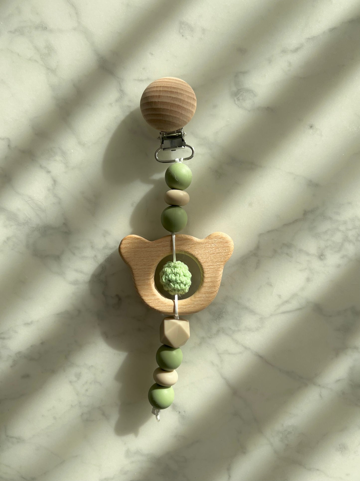 Little Green Bear - Kinderwagenkette