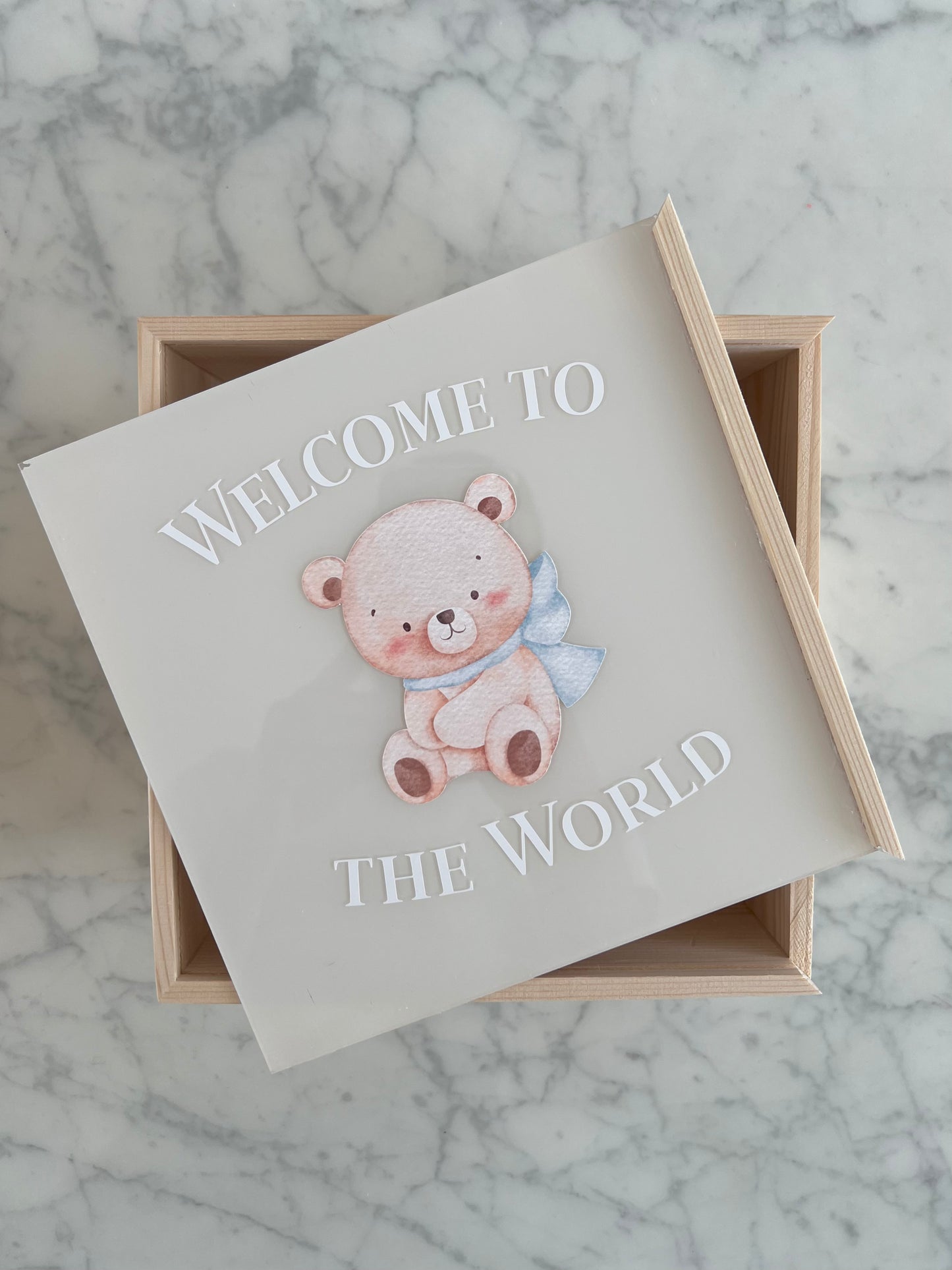 Welcome to the World- Erinnerungsbox