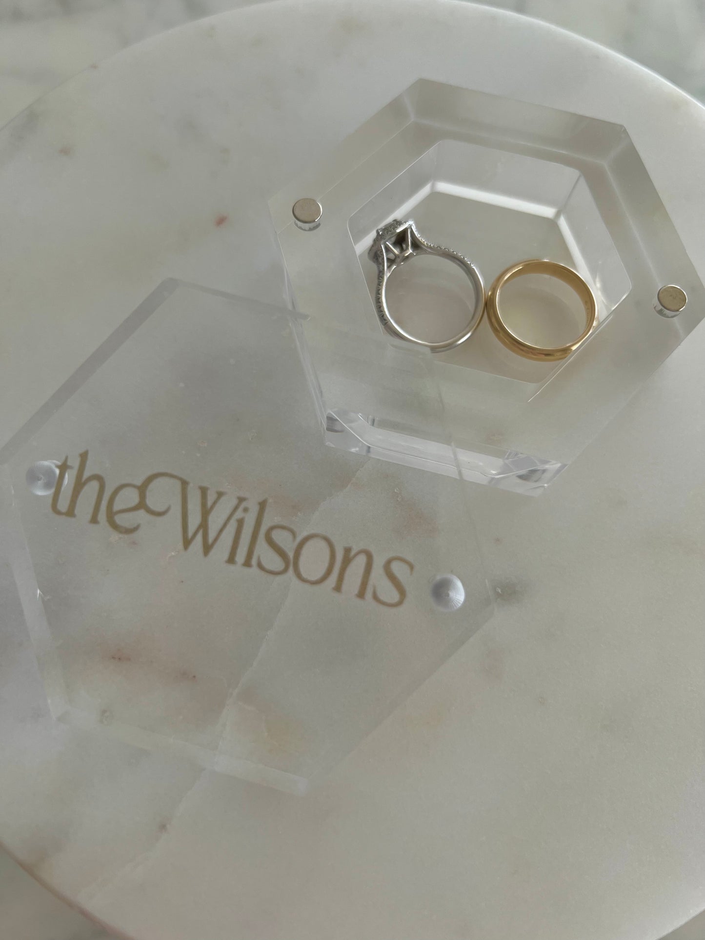 Acryl Ringbox