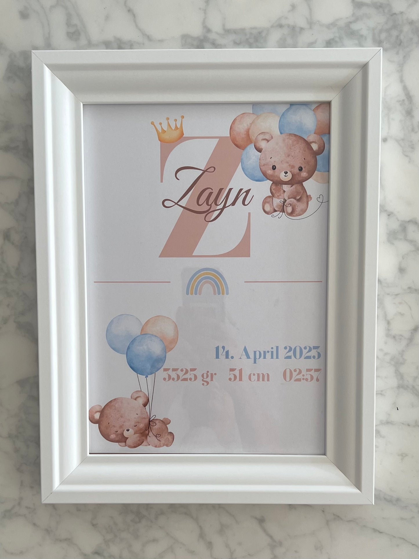 Geburtsposter Bear