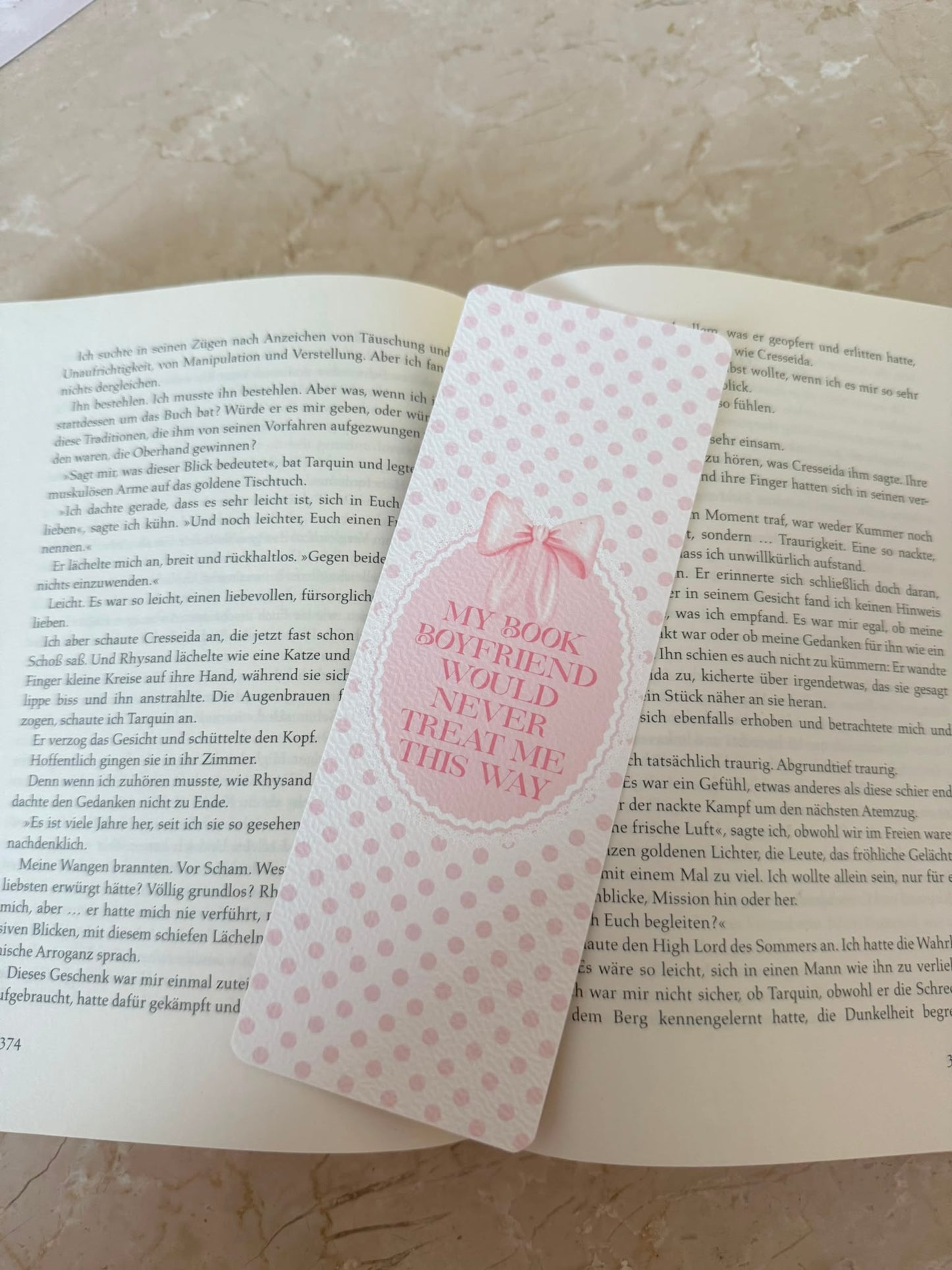 My Book Boyfriend - Bookmark