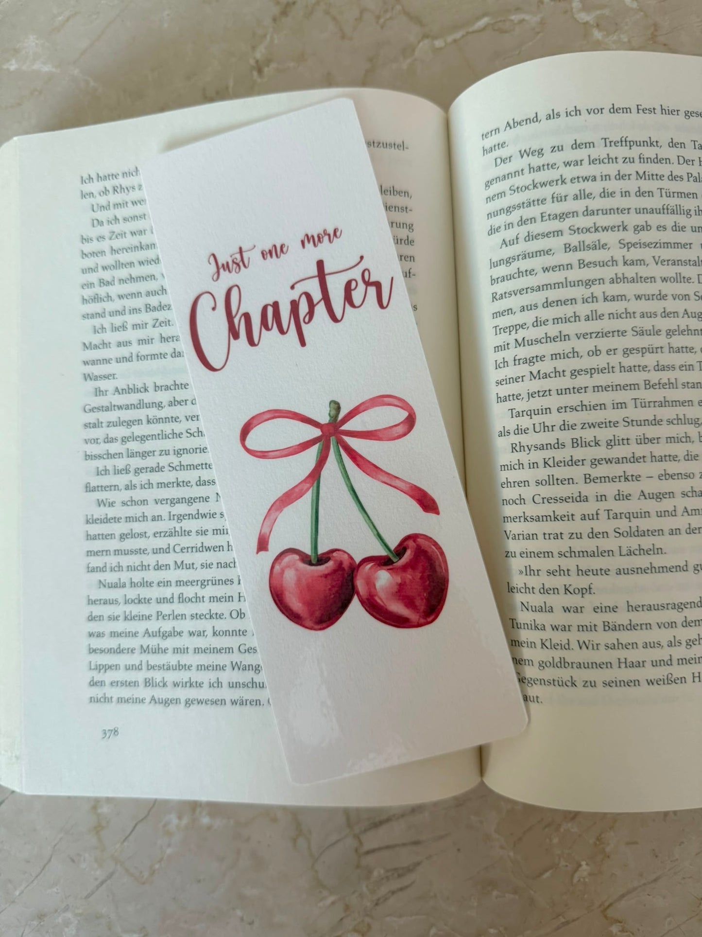 Just one more Chapter - Bookmark