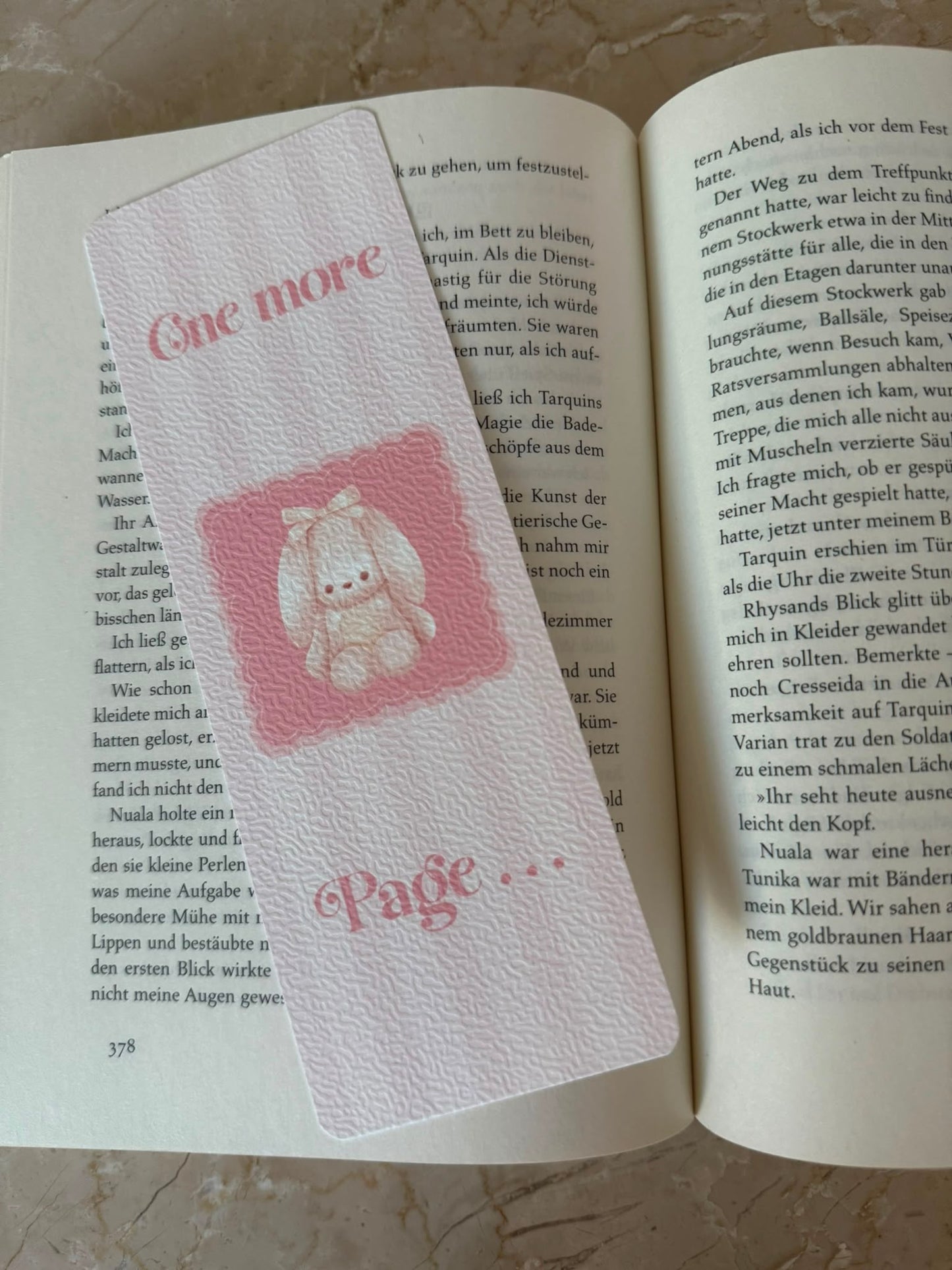 One more Page - Bookmark