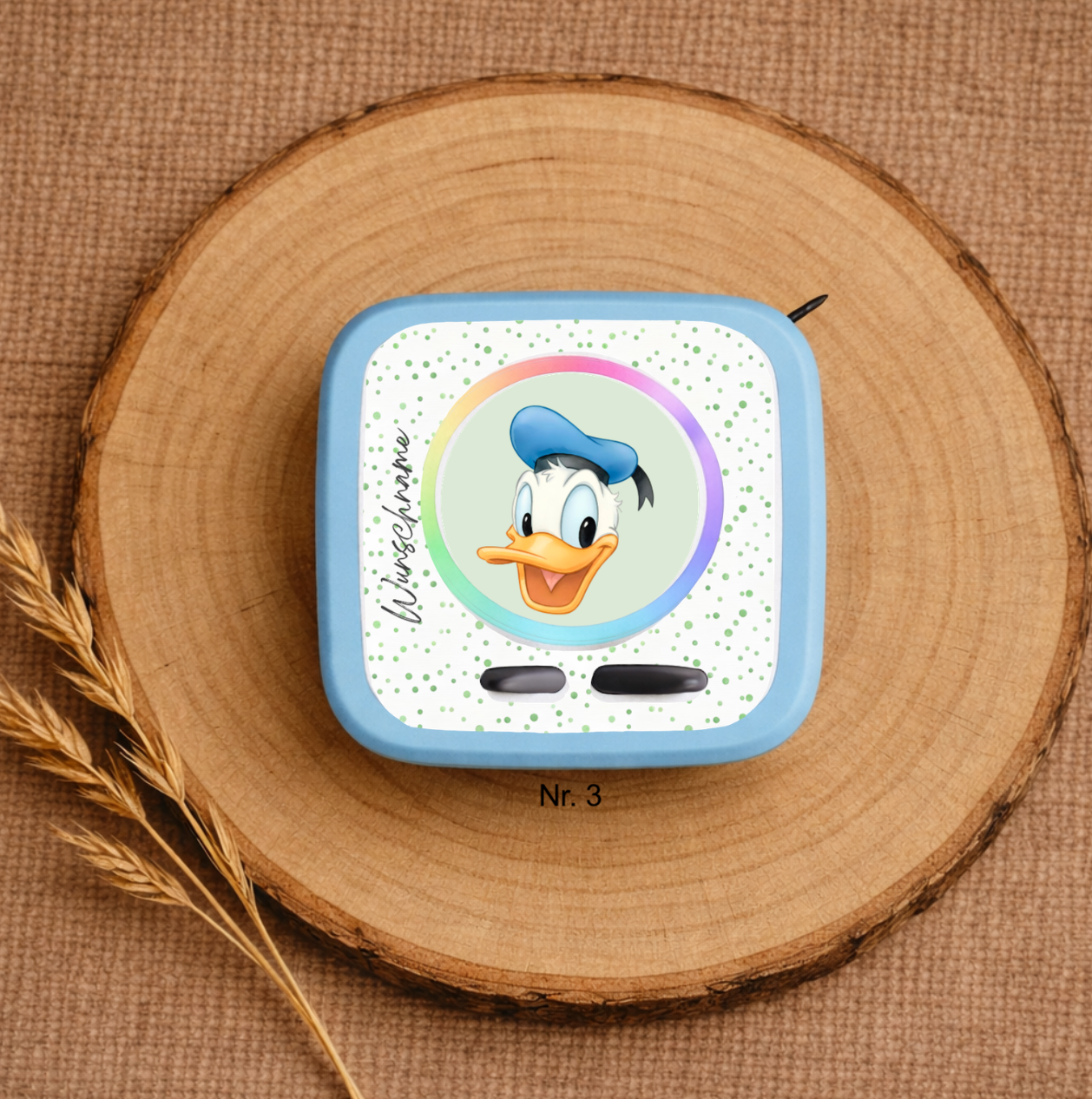 Personalisierte Toniebox 2 Schutzfolie mit Namen - Mickey Mouse & Friends