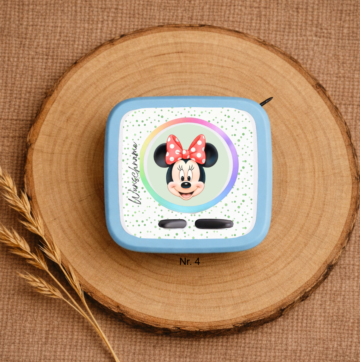 Personalisierte Toniebox 2 Schutzfolie mit Namen - Mickey Mouse & Friends