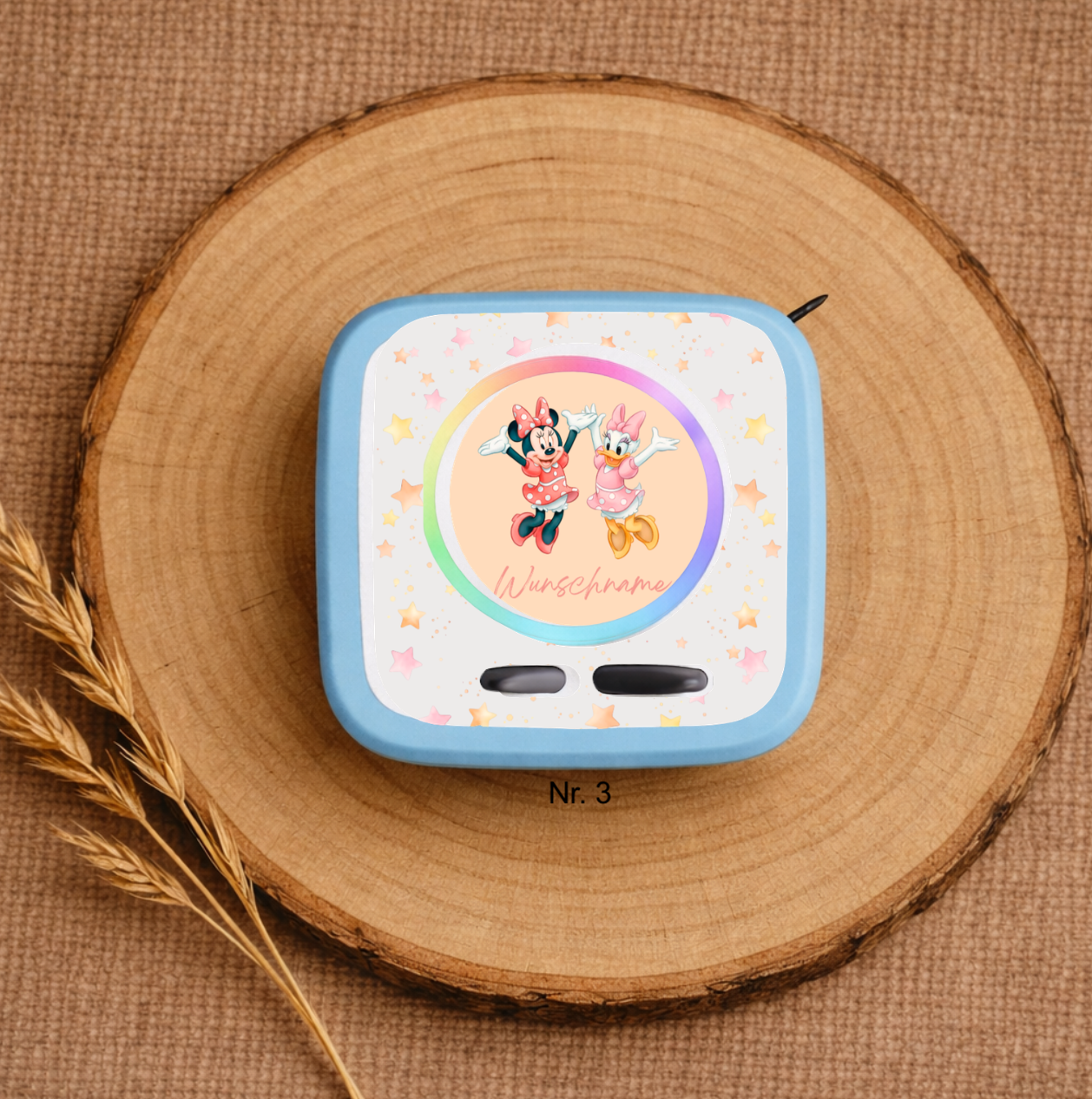 Personalisierte Toniebox 2 Schutzfolie mit Namen - Mickey Mouse & Friends