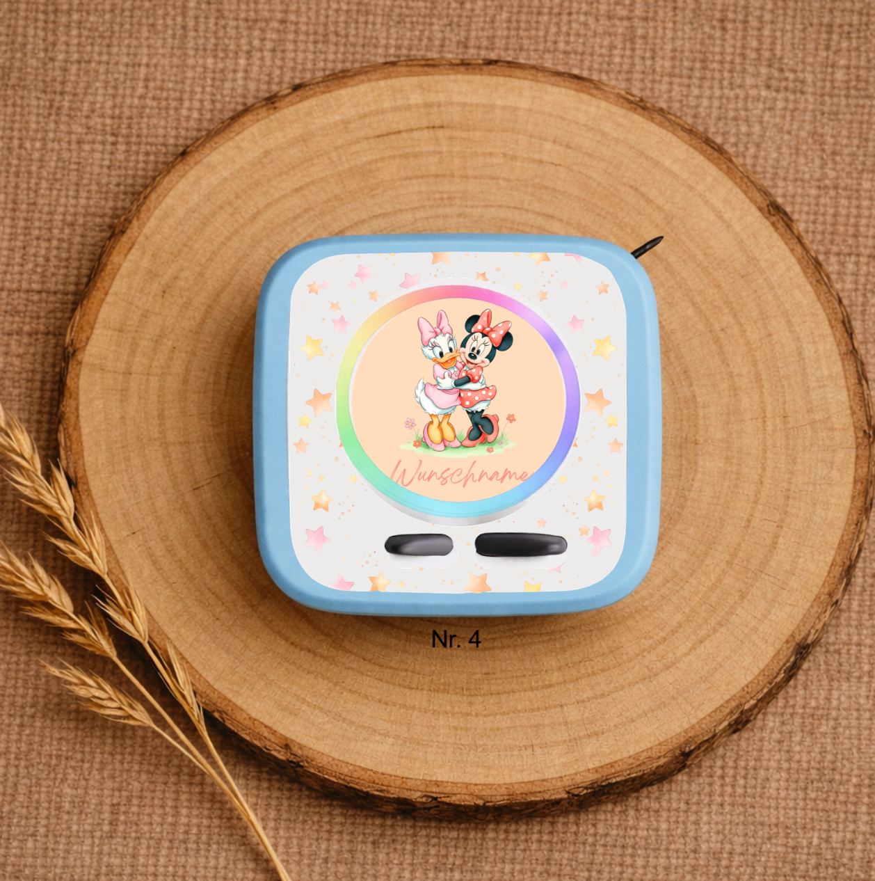 Personalisierte Toniebox 2 Schutzfolie mit Namen - Mickey Mouse & Friends