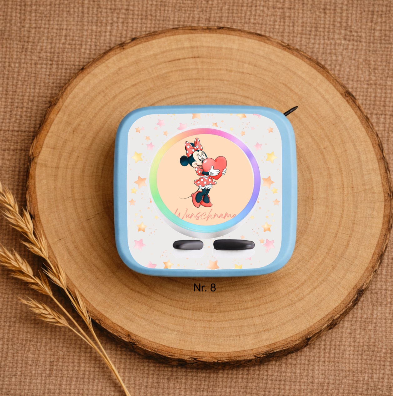 Personalisierte Toniebox 2 Schutzfolie mit Namen - Mickey Mouse & Friends