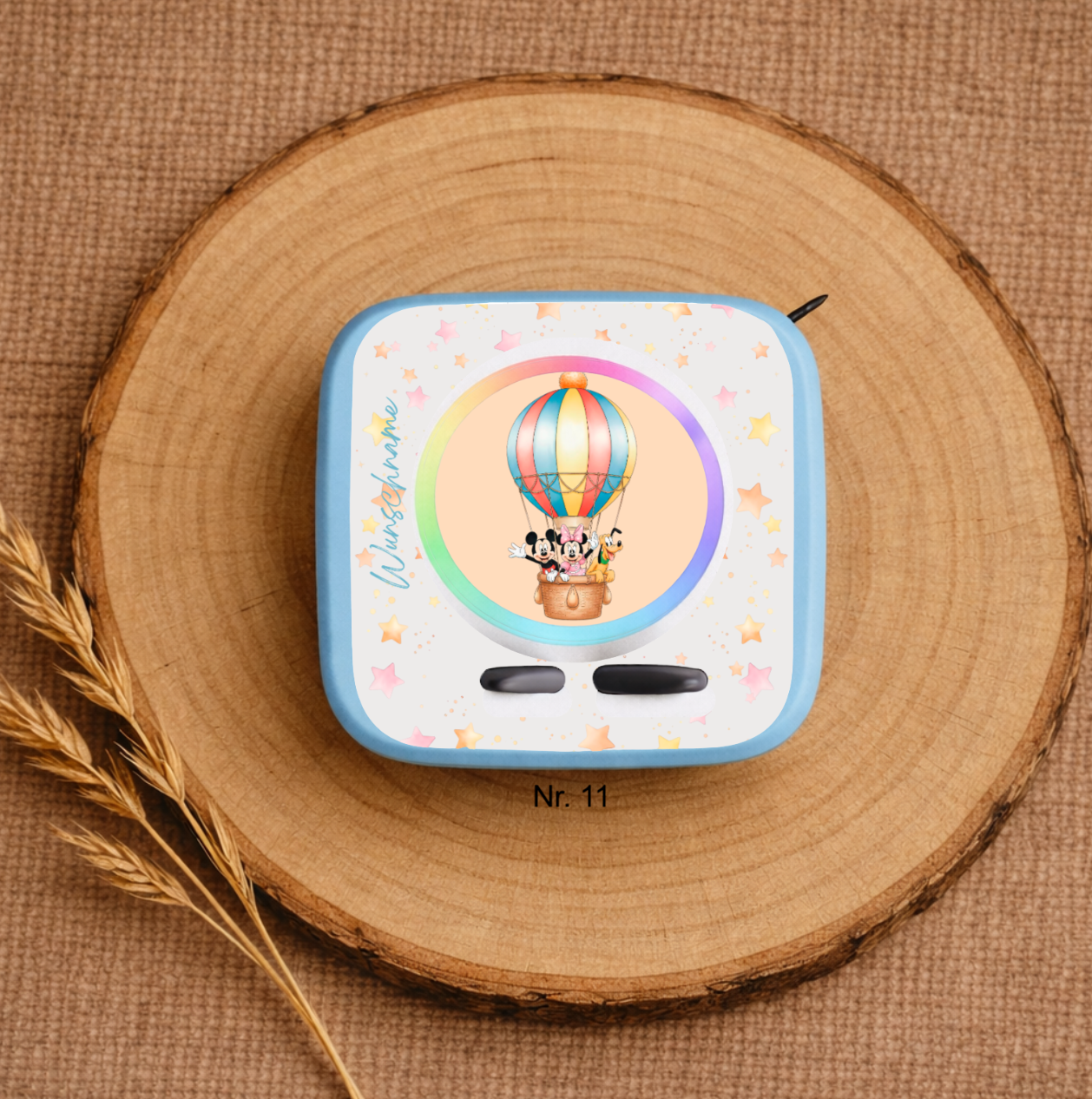 Personalisierte Toniebox 2 Schutzfolie mit Namen - Mickey Mouse & Friends