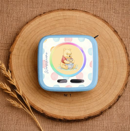 Personalisierte Toniebox 2 Schutzfolie mit Namen - Winnie Puh