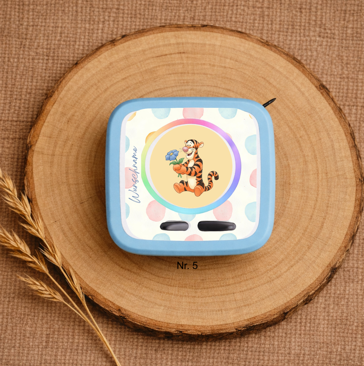 Personalisierte Toniebox 2 Schutzfolie mit Namen - Winnie Puh