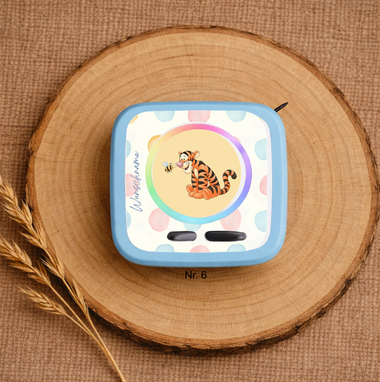 Personalisierte Toniebox 2 Schutzfolie mit Namen - Winnie Puh