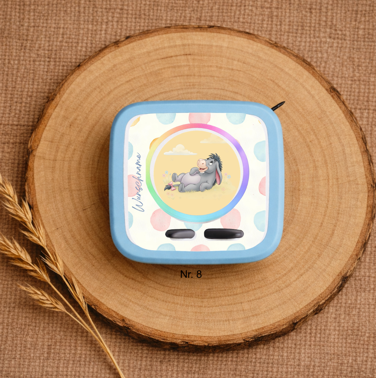 Personalisierte Toniebox 2 Schutzfolie mit Namen - Winnie Puh