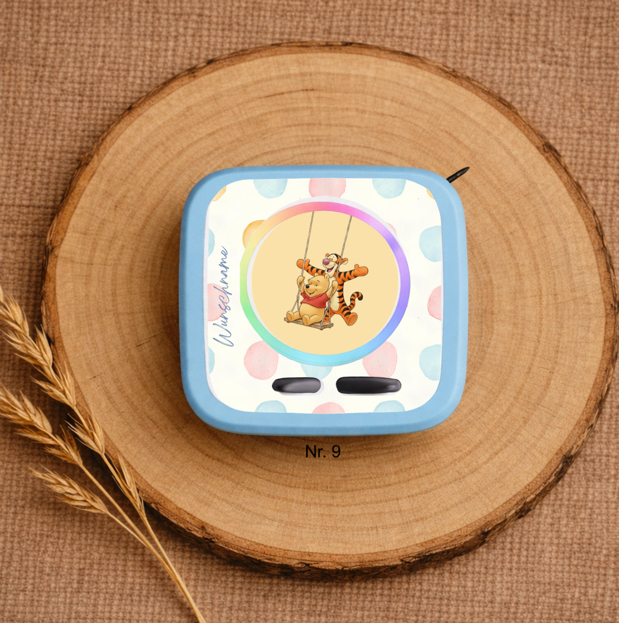 Personalisierte Toniebox 2 Schutzfolie mit Namen - Winnie Puh