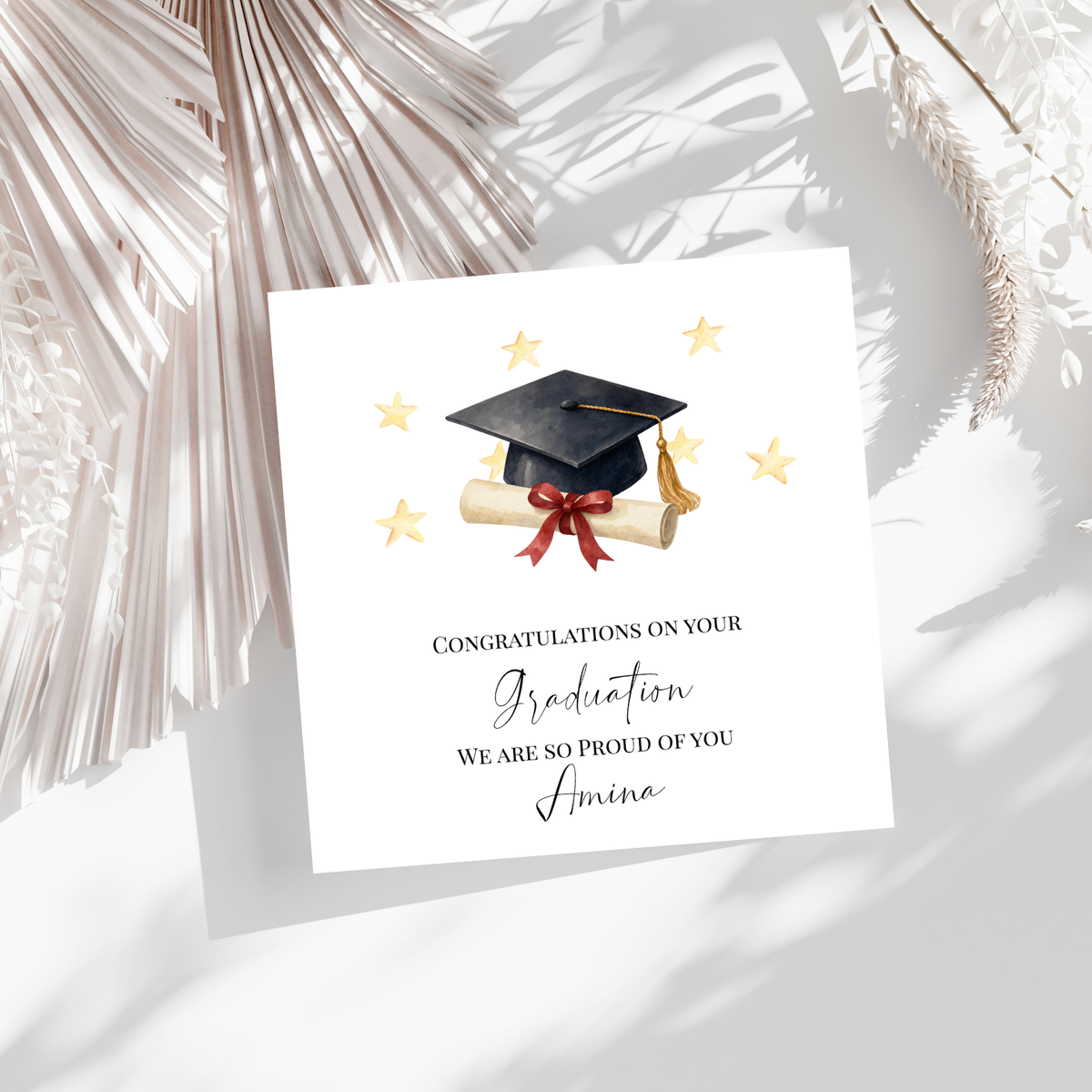 Proud Graduate - Abschlusskarte