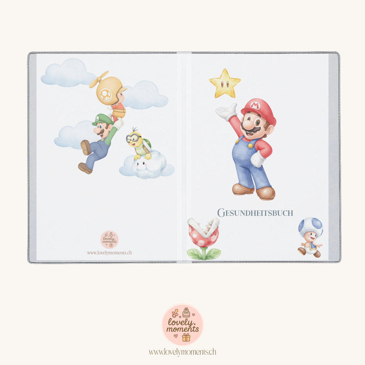 Little Gamer - Gesundheitsbuch-Hülle