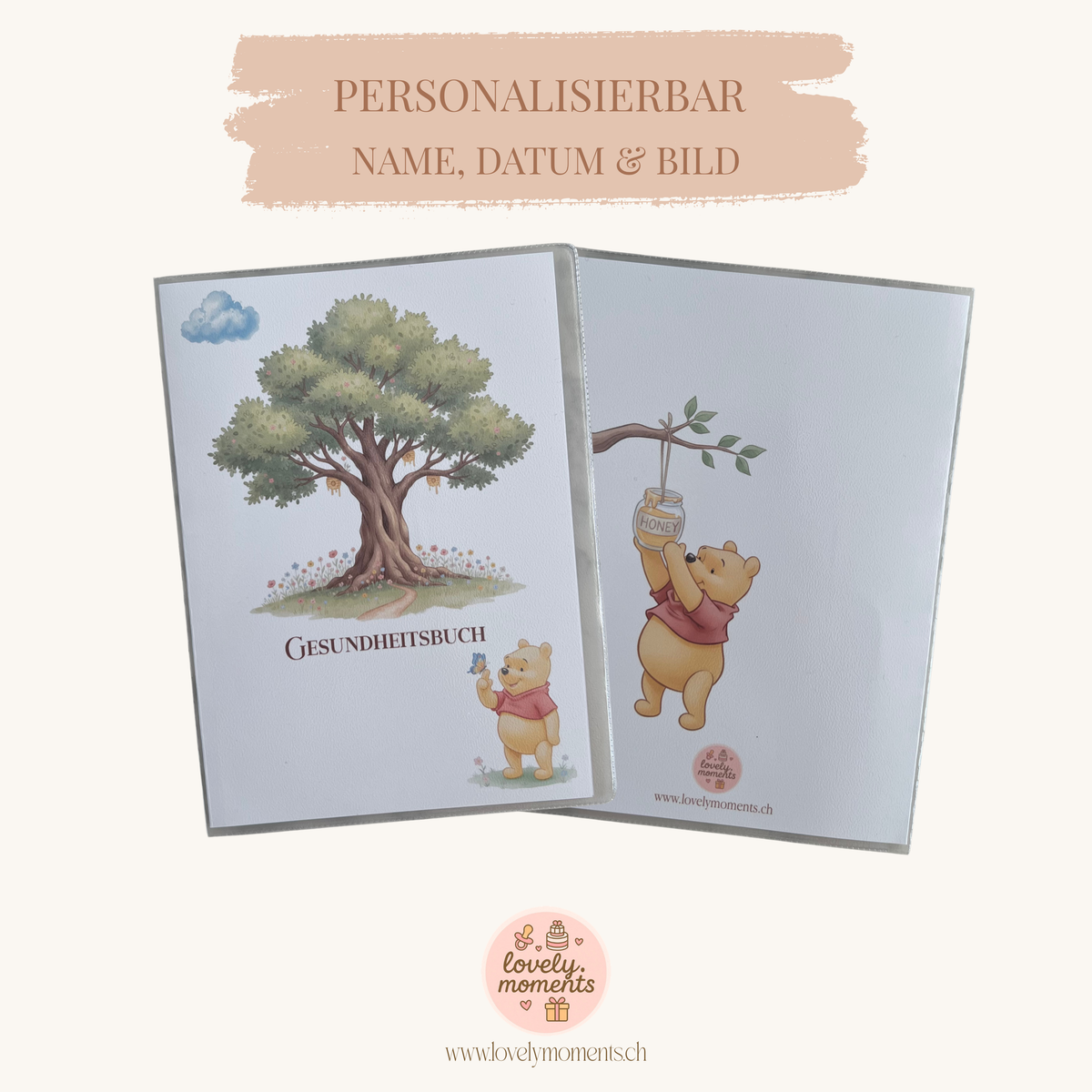 Honey-Bear - Gesundheitsbuch-Hülle