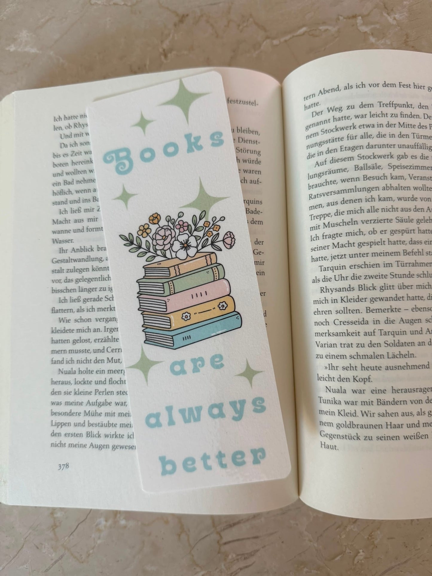 Books are always better - Bookmark