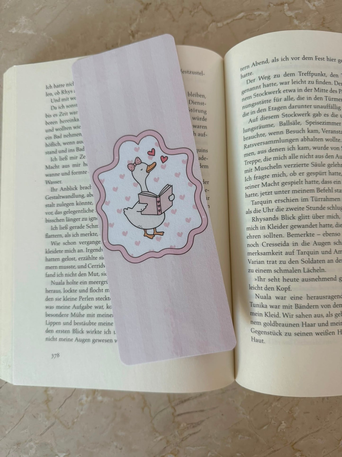 Cute Goose- Bookmark