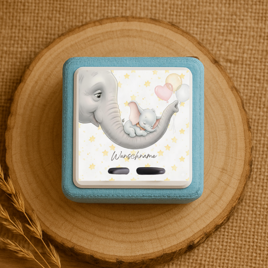 Personalisierte Toniebox Schutzfolie mit Namen - Dumbo