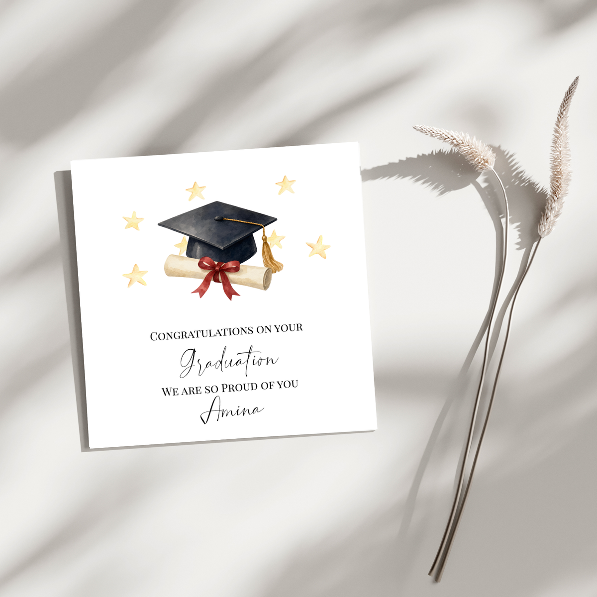 Proud Graduate - Abschlusskarte