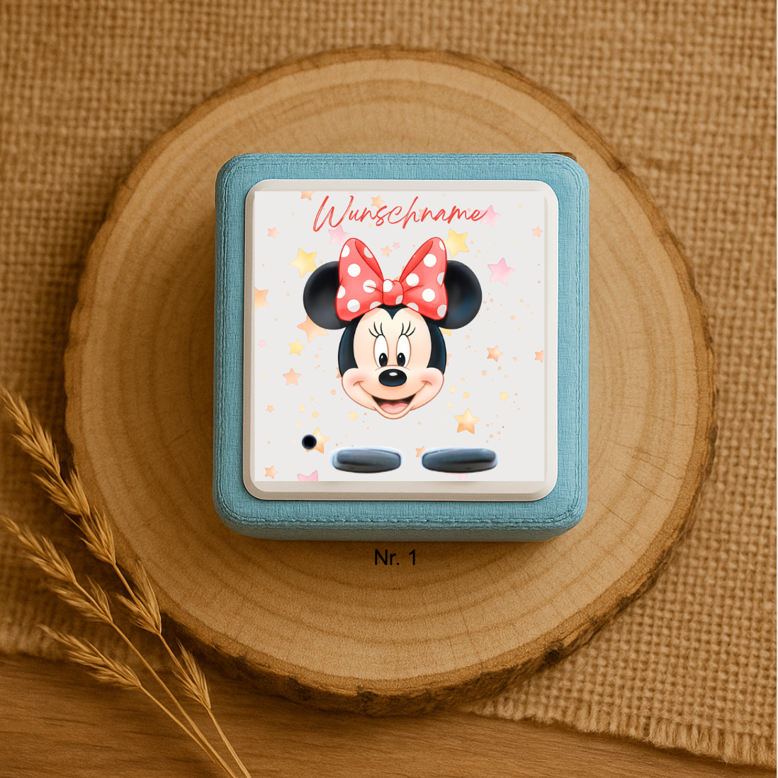 Personalisierte Toniebox Schutzfolie mit Namen - Mickey Mouse & Friends