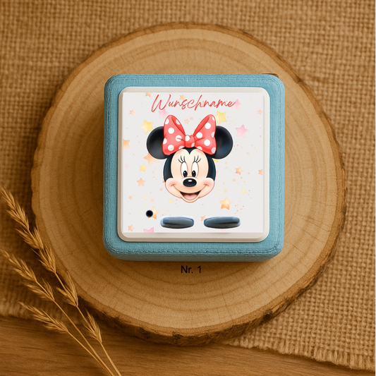 Personalisierte Toniebox Schutzfolie mit Namen - Mickey Mouse & Friends