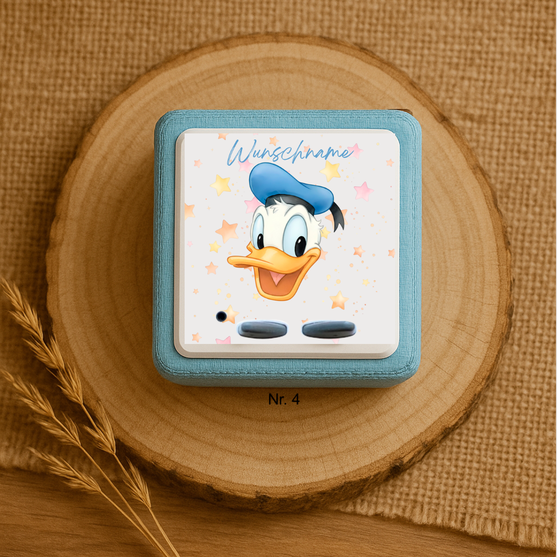 Personalisierte Toniebox Schutzfolie mit Namen - Mickey Mouse & Friends