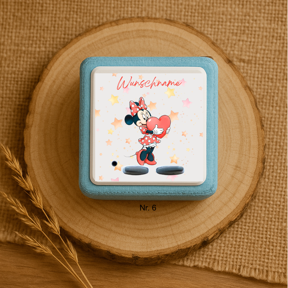 Personalisierte Toniebox Schutzfolie mit Namen - Mickey Mouse & Friends