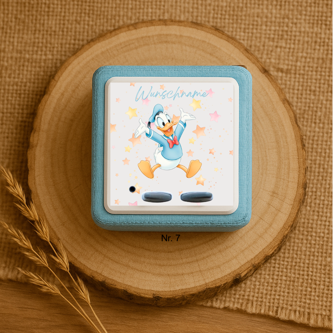 Personalisierte Toniebox Schutzfolie mit Namen - Mickey Mouse & Friends