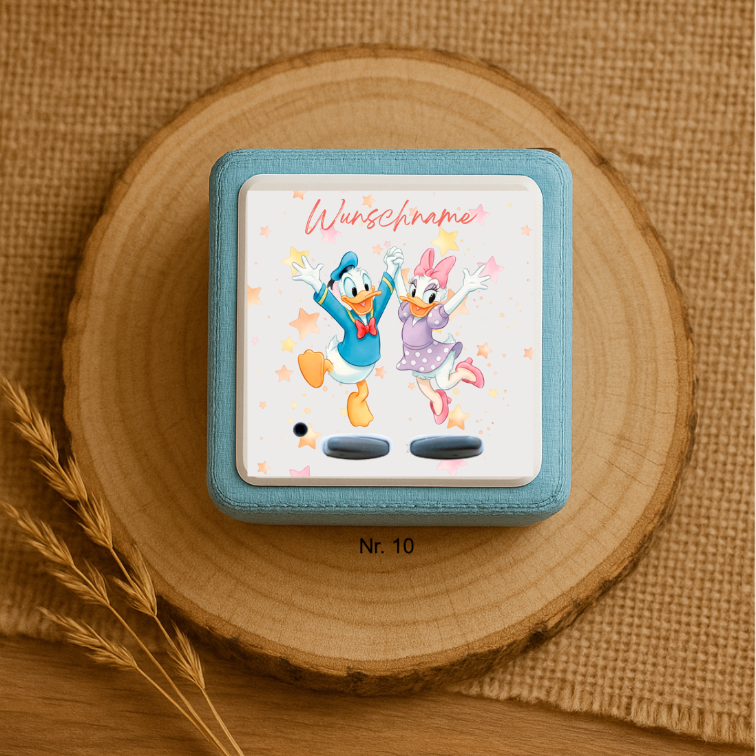 Personalisierte Toniebox Schutzfolie mit Namen - Mickey Mouse & Friends