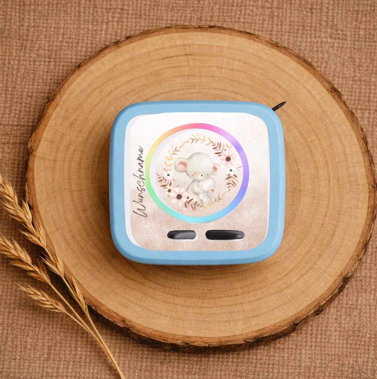 Personalisierte Toniebox 2 Schutzfolie mit Namen - Mutter & Baby