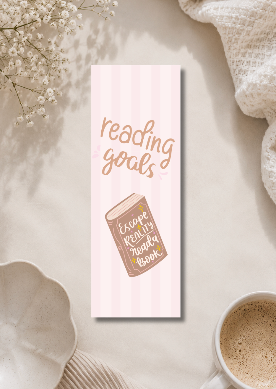 Reading Goals - Bookmark