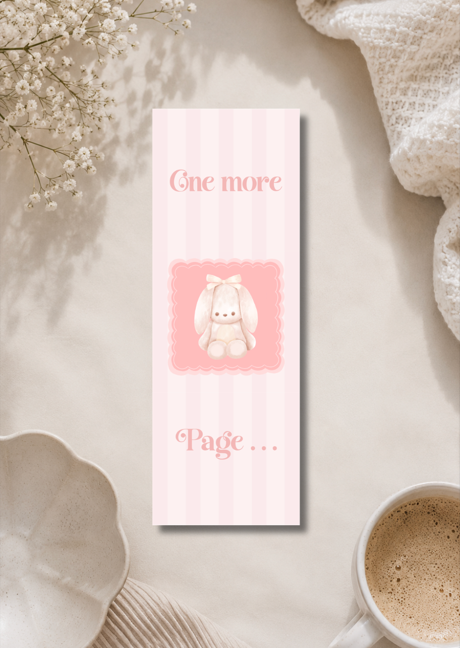 One more Page - Bookmark