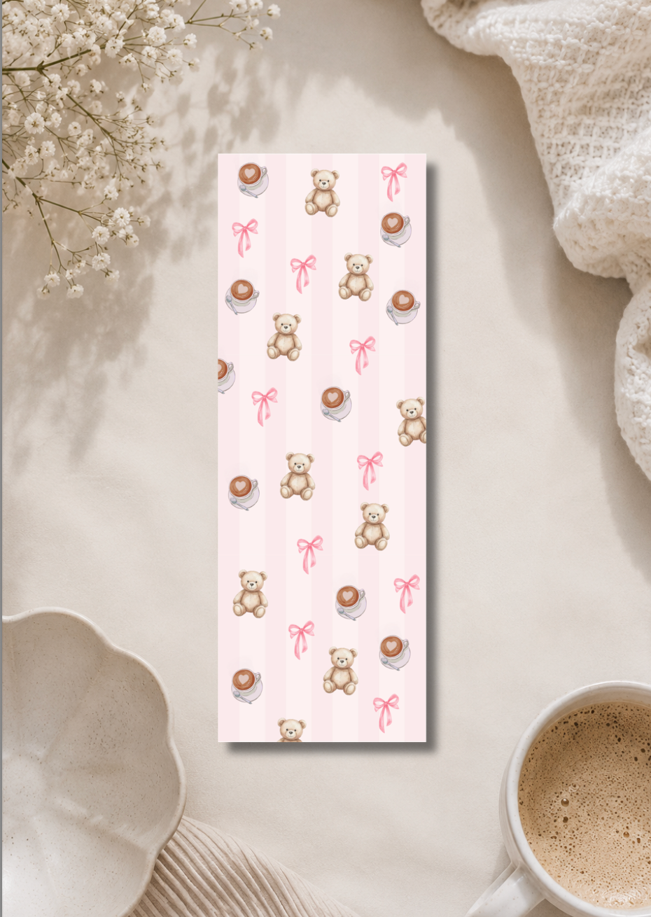 Cozy Teddy - Bookmark