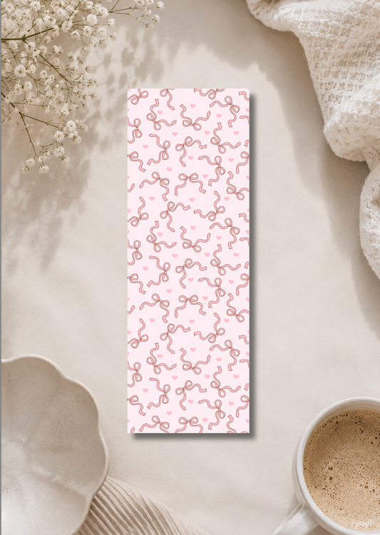 Girly Bow - Bookmark