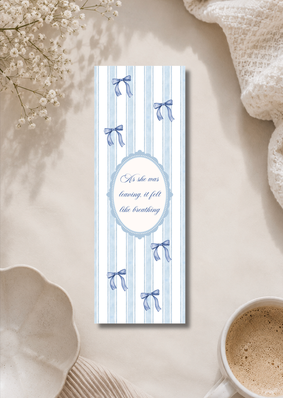 As she was leaving, it felt like breathing - Bookmark