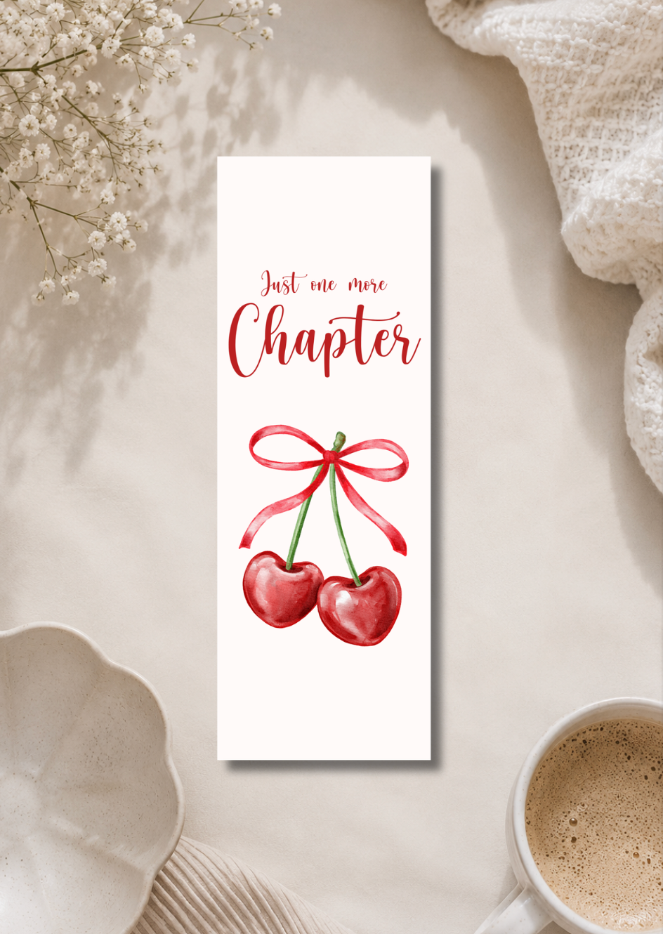 Just one more Chapter - Bookmark